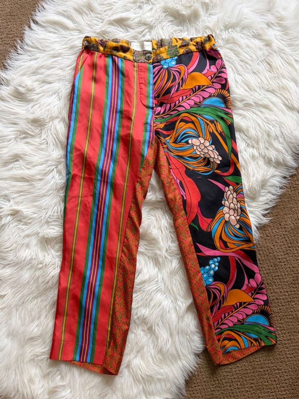 La Prestic Ouiston Lucky Silk Printed Pants Matelas Passion 10 - Picture 3 of 9